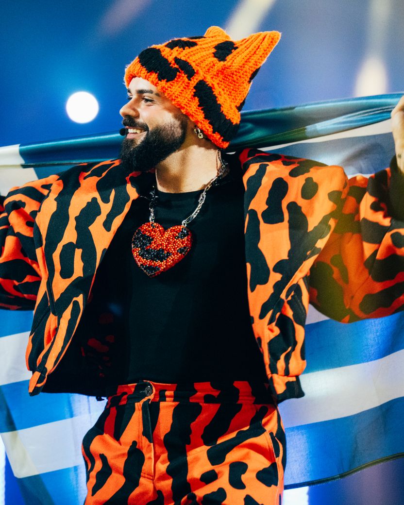 Akylas flew the Greek flag in Vienna with his song 'Ferto'